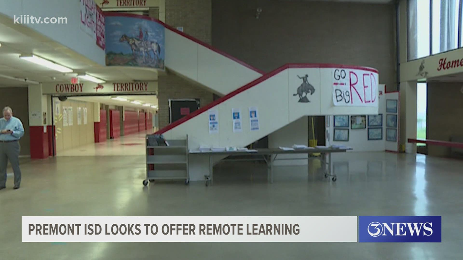 Students at Premont ISD return to class on August 23. School leaders are trying to find ways to keep parents, staff and students safe and comfortable.