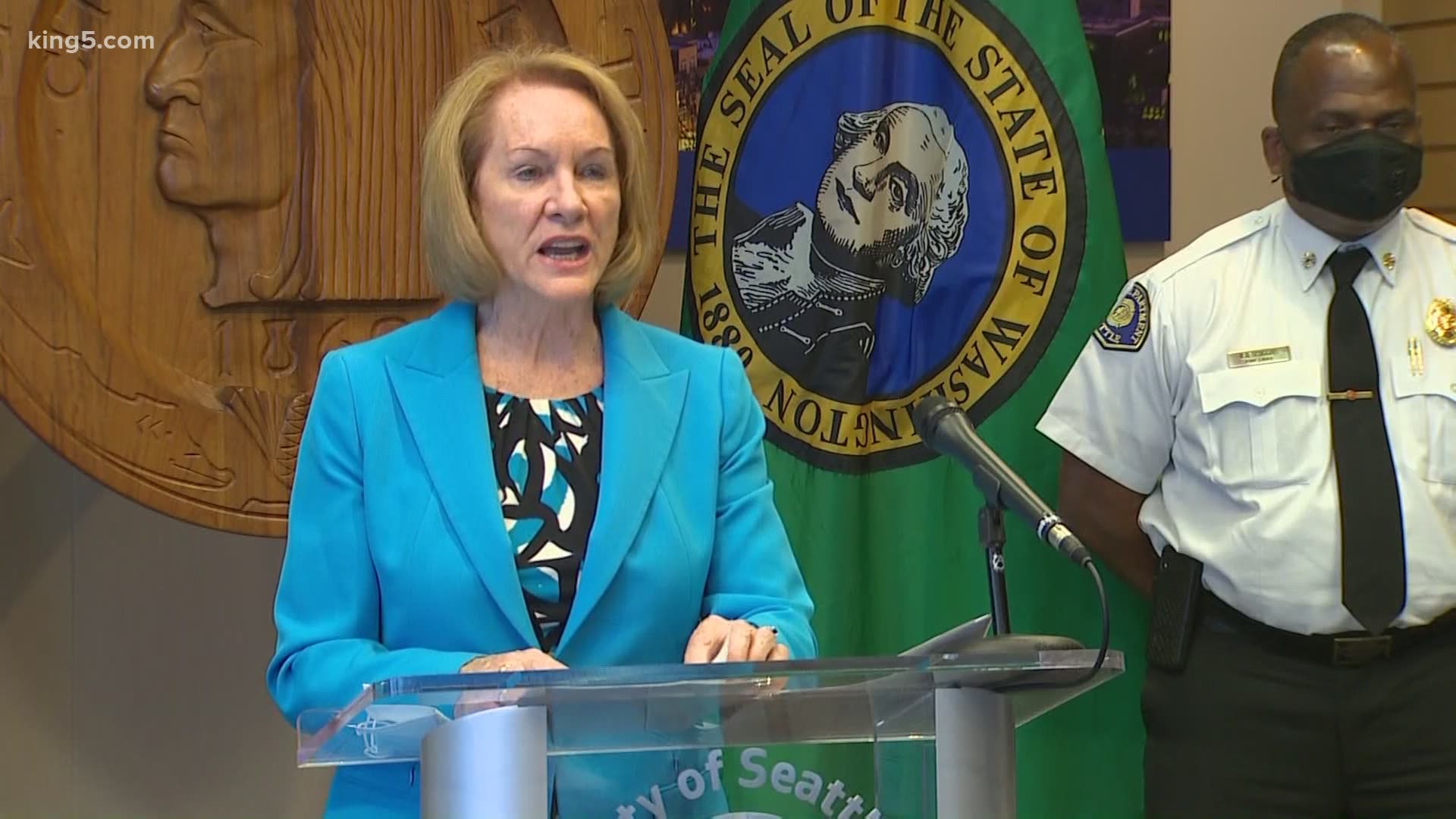 Seattle Mayor Jenny Durkan is blasting the City Council's plan to cut the police department’s budget by 50% and instead proposed transferring some police functions.