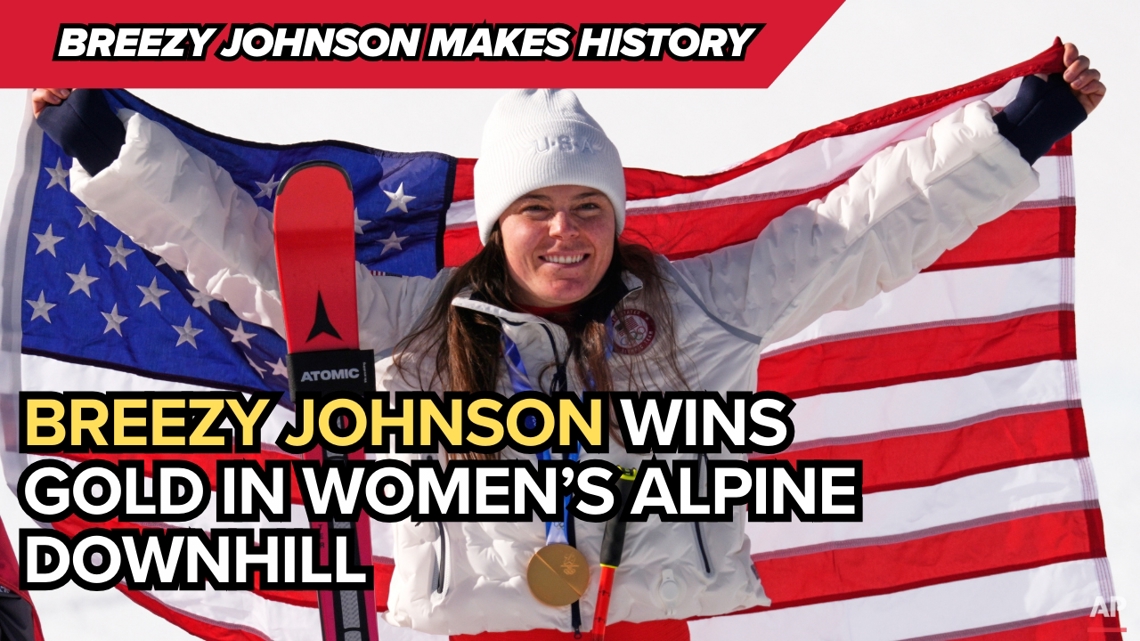Meet Breezy Johnson: First U.S. Woman Since Lindsey Vonn to Win Downhill Gold