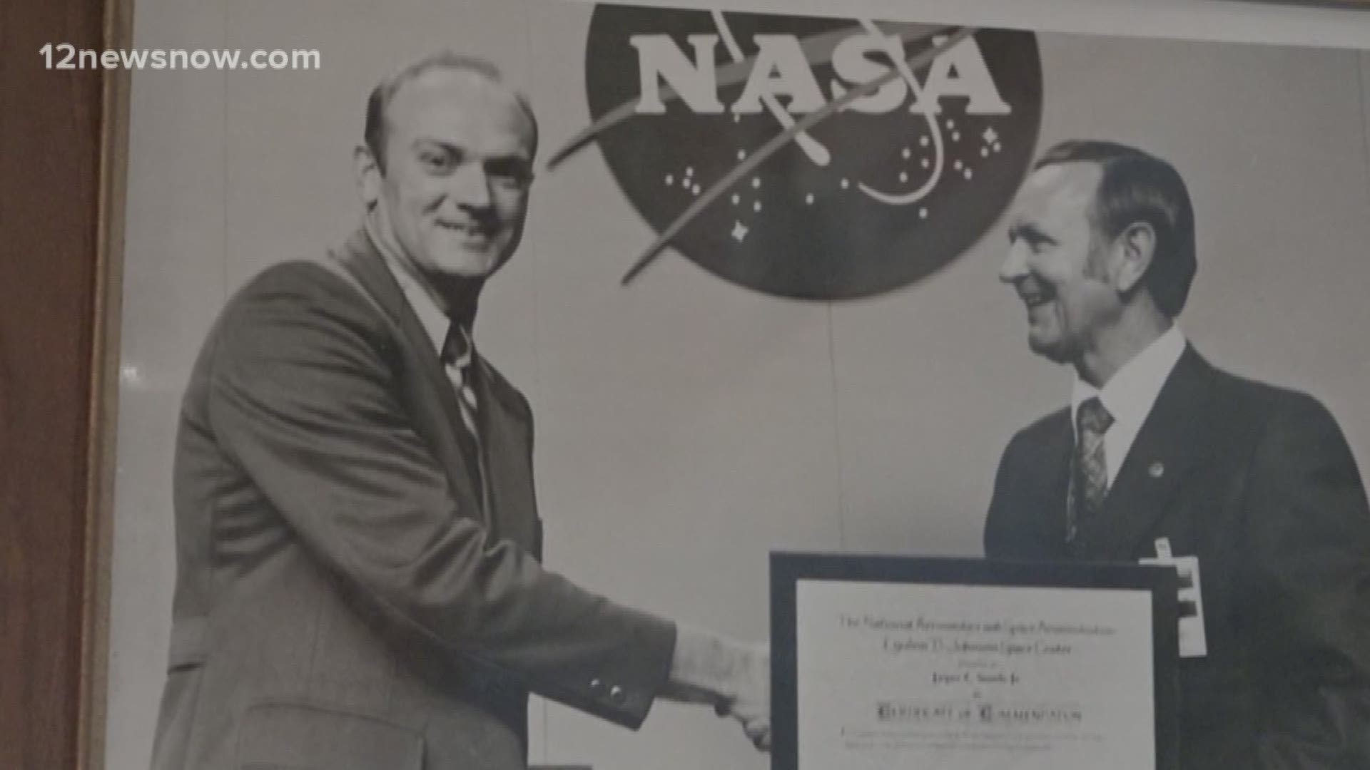 J.C. Smith Jr. worked at NASA for 30 years and helped out with several missions.