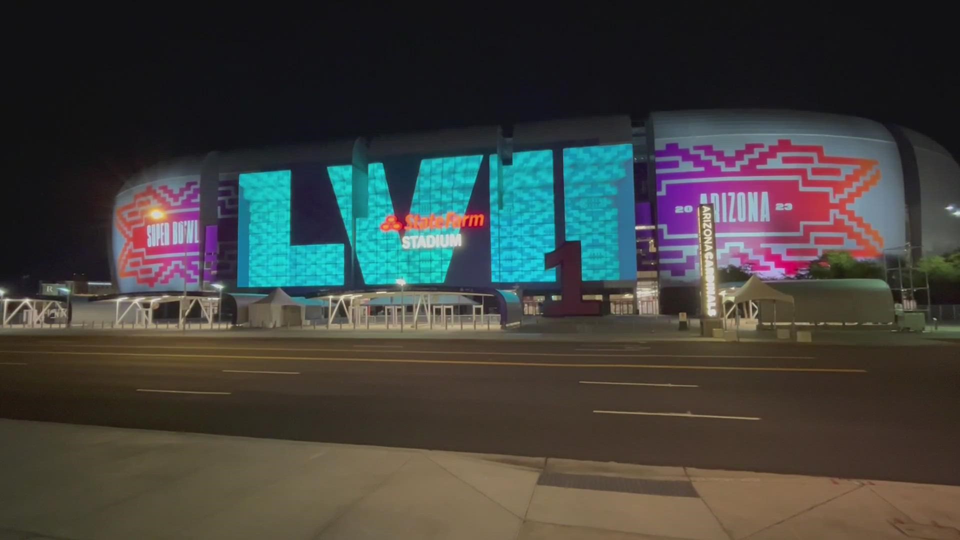 Super Bowl LVII: An inside look at State Farm Stadium - CBS