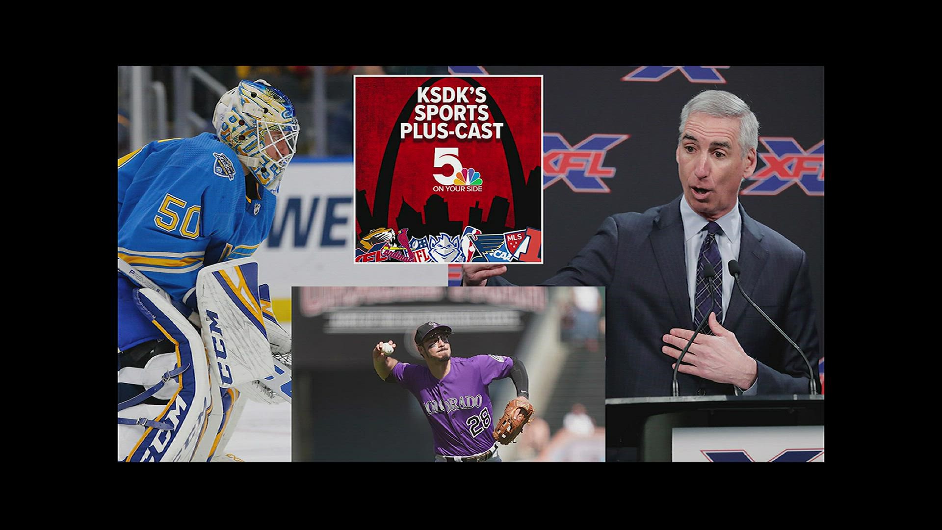 Sports Plus Podcast: Blues kick off 2020 as best in the west, we like the XFL rules and what ...