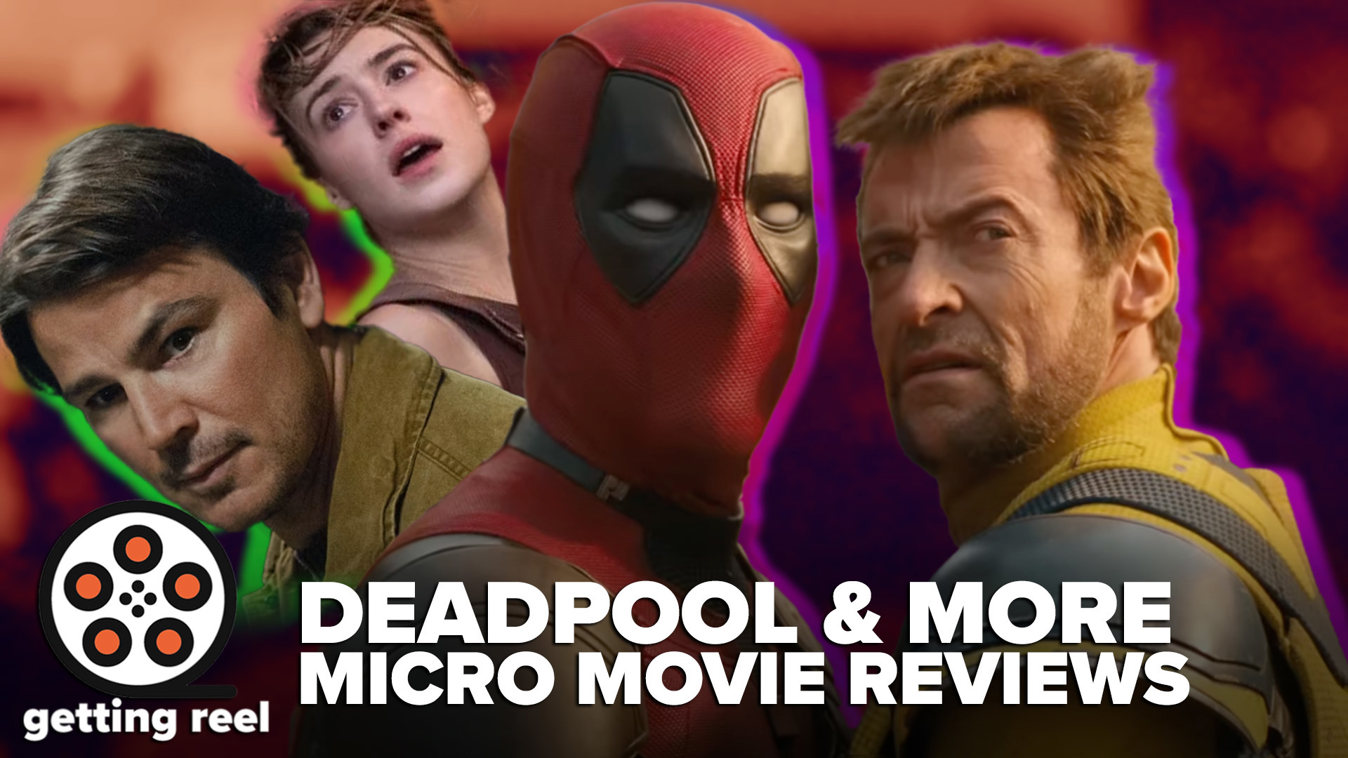 Micro movie reviews of Deadpool & Wolverine, Twisters, Trap, and Love Lies Bleeding! And a random discussion on why we don't like wearing hats.