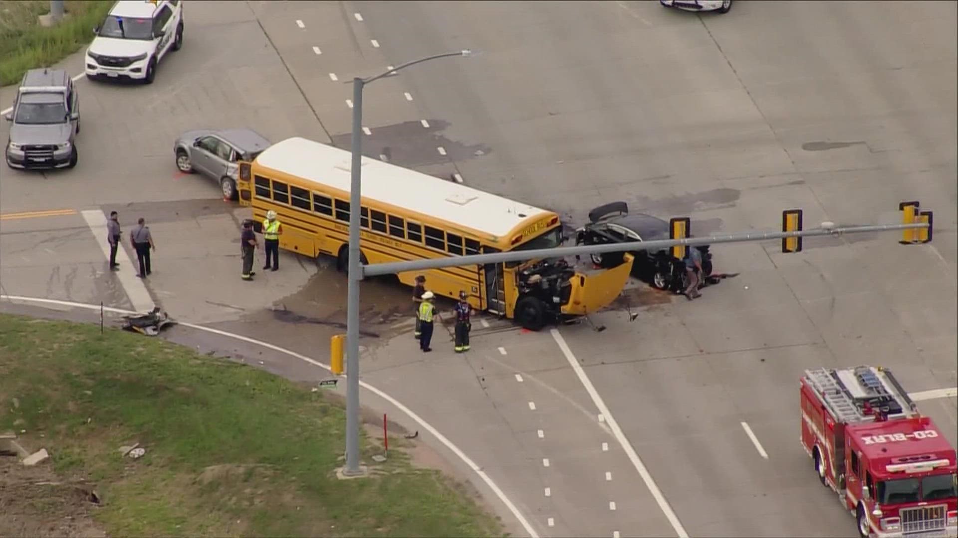 Colorado State Patrol said the accident in Boulder County occurred around 8 a.m. Friday.