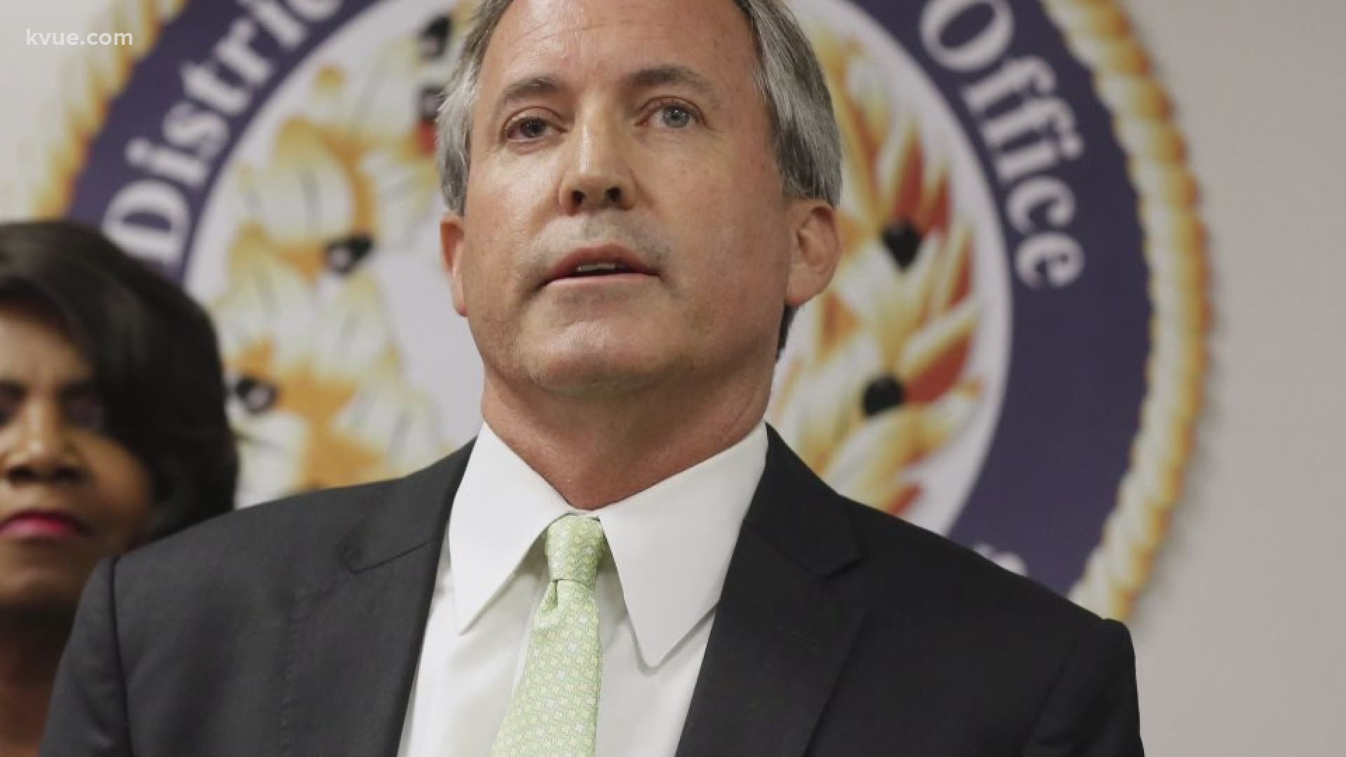 Texas Attorney General Ken Paxton is taking aim at both top aides and prosecutors.