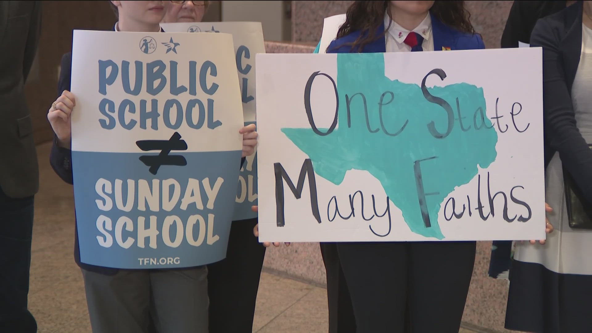 The Texas Education Agency proposed a new public school curriculum that's angering some who say it's infused with religious teachings.