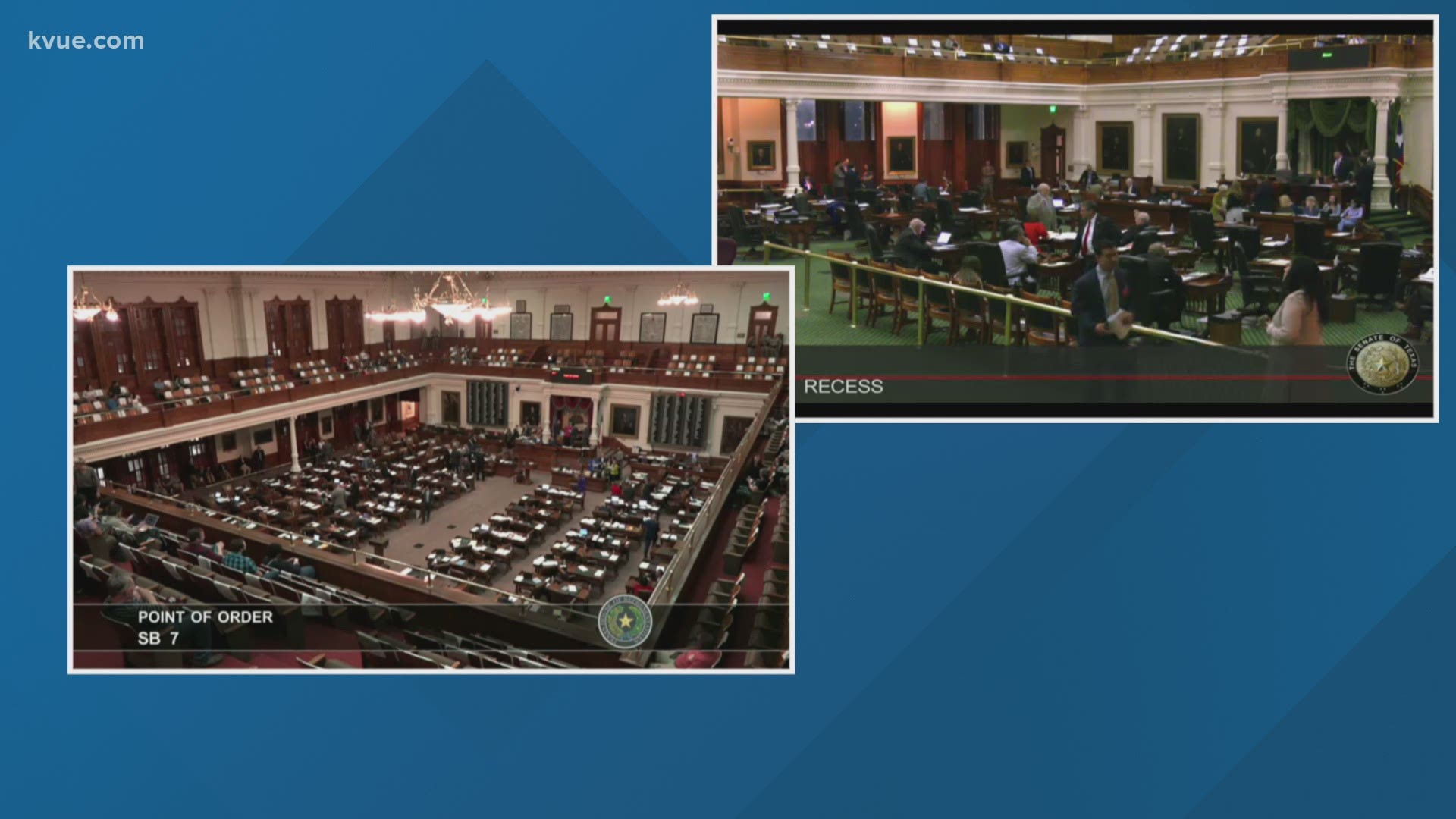 Just hours before the 2021 legislative session is officially over, the Texas House starts debating the controversial Senate Bill 7.