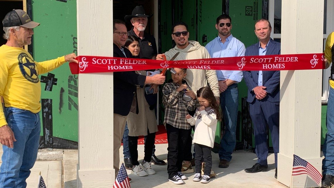 Marine and family surprised with mortgage-free home in Pflugerville - Vimarsana News