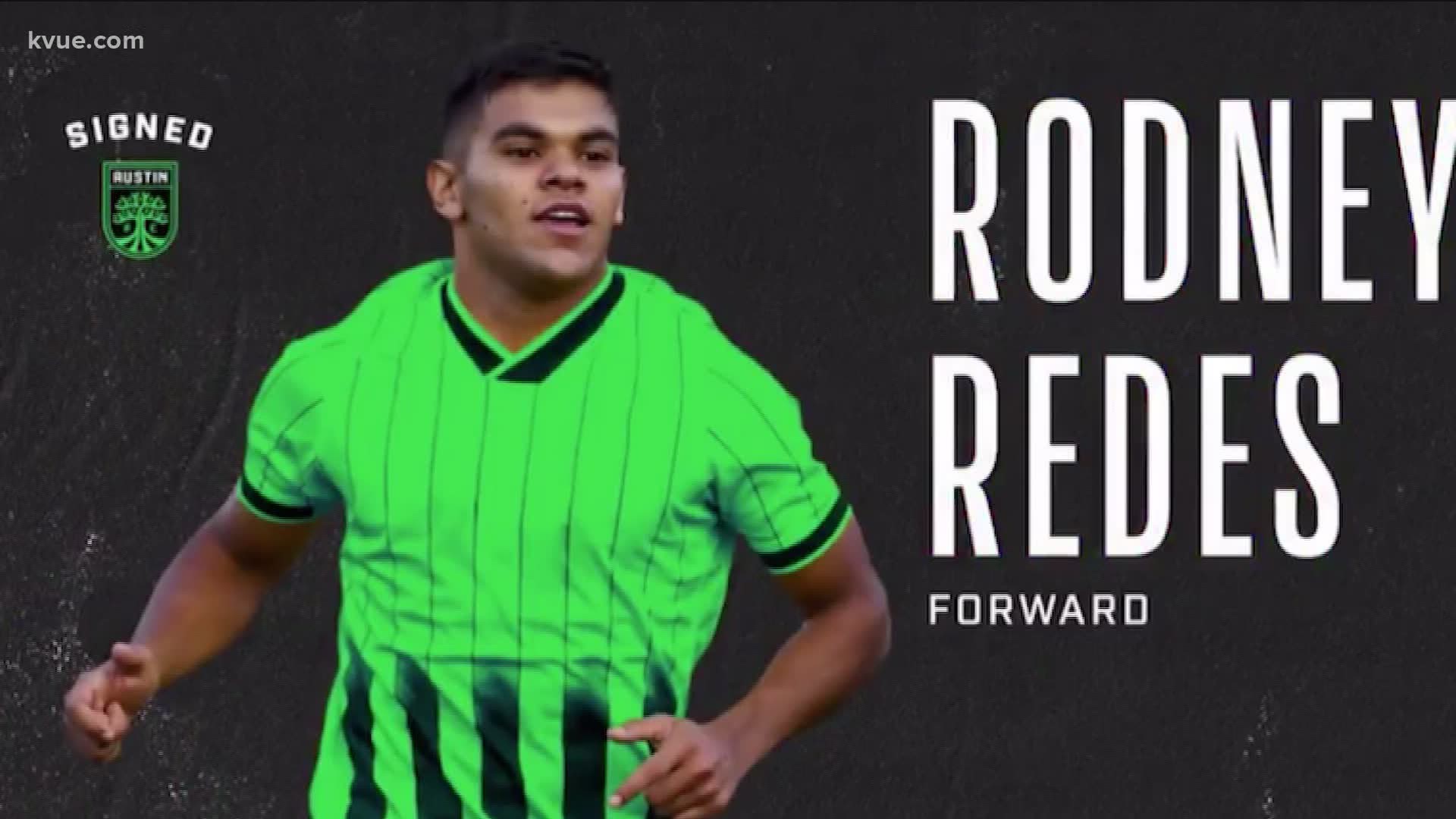 Austin FC announced its first signee on Monday, 20-year-old Rodney Redes of Paraguay.