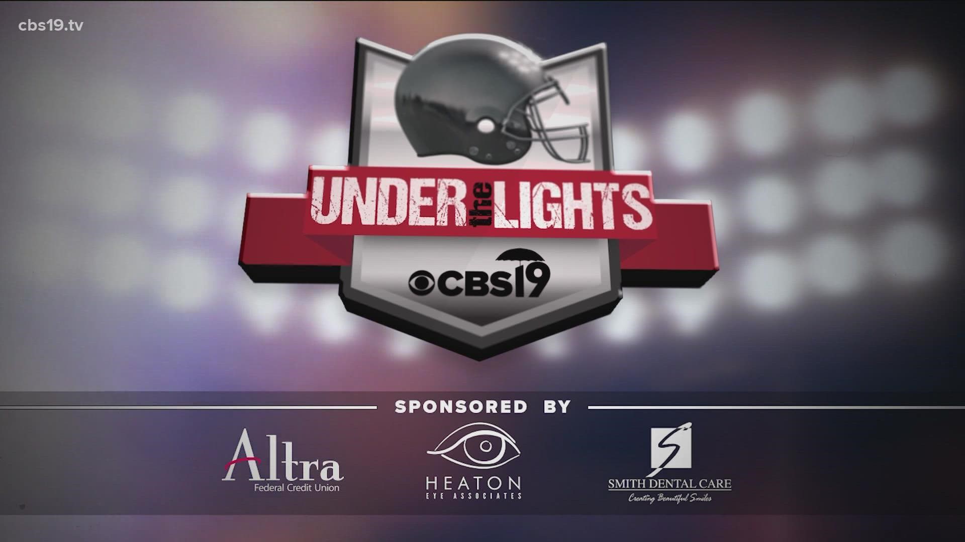 Under the Lights airs Fridays at 10:15 p.m. on CBS19 and 11 p.m. on The CW.