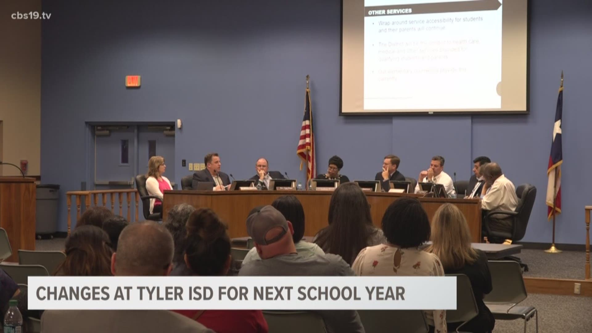Changes at Tyler ISD for the 2019-2020 school year