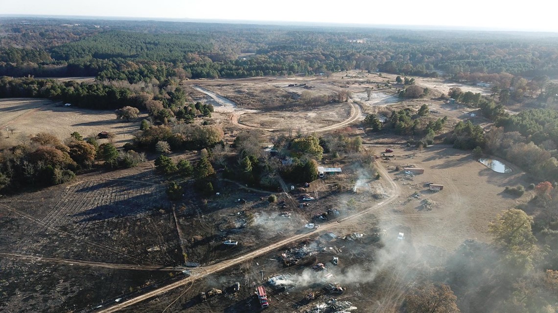 Grass fire burns 43acres in Gilmer area, firefighters urge caution