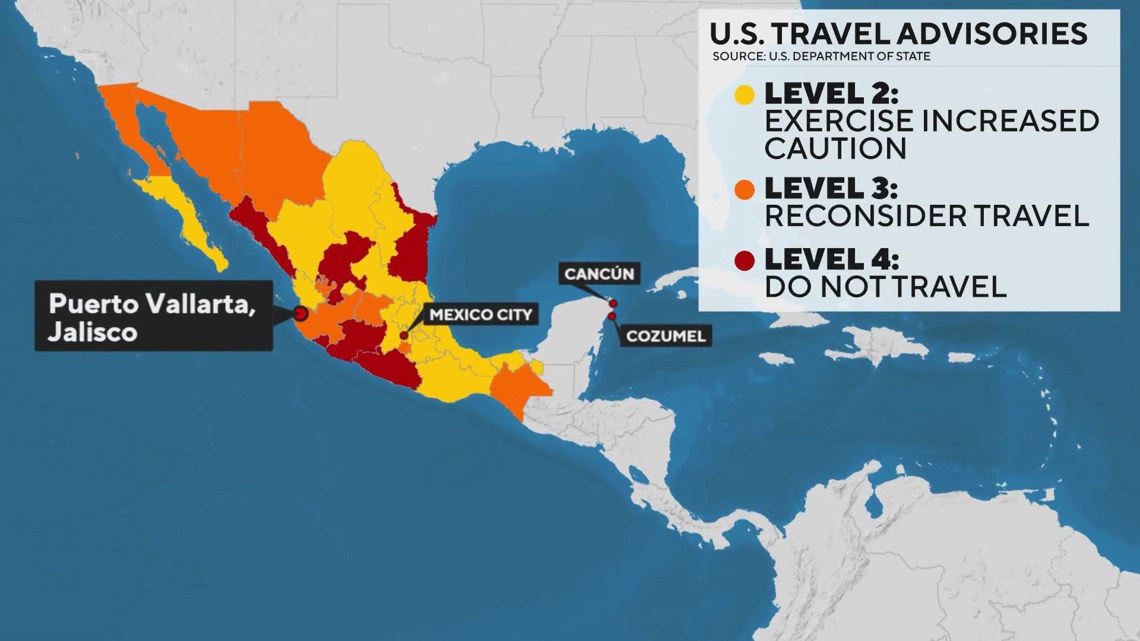 Travelers urged to use caution in Mexico amid recent violence