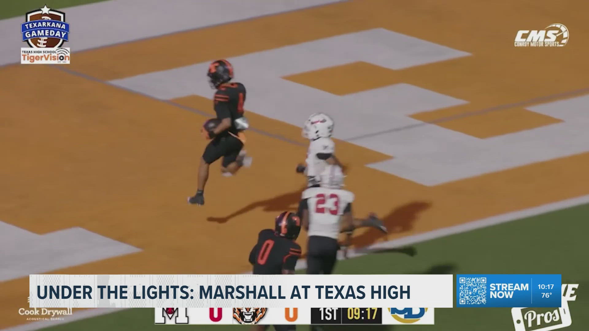 UNDER THE LIGHTS | Texas High blanks Marshall 27-0 | cbs19.tv