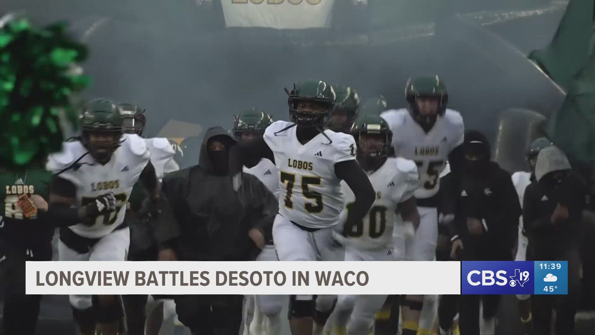 The Longview Lobos went head-to-head with the DeSoto Eagles in Rd. 4 of the 2024 Texas high school football playoffs.

