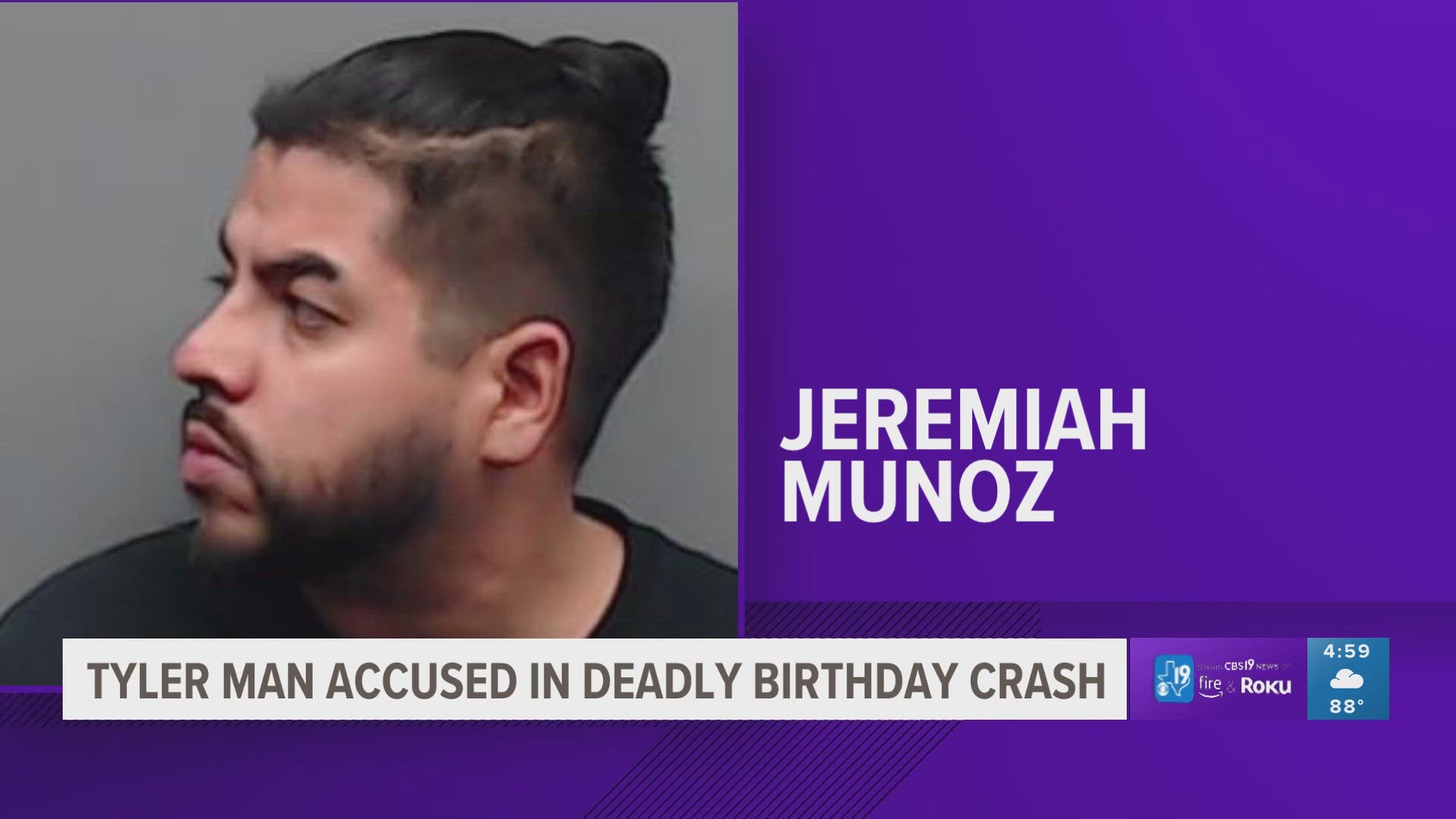 Tyler man charged in fatal DUI crash after stealing vehicle | cbs19.tv