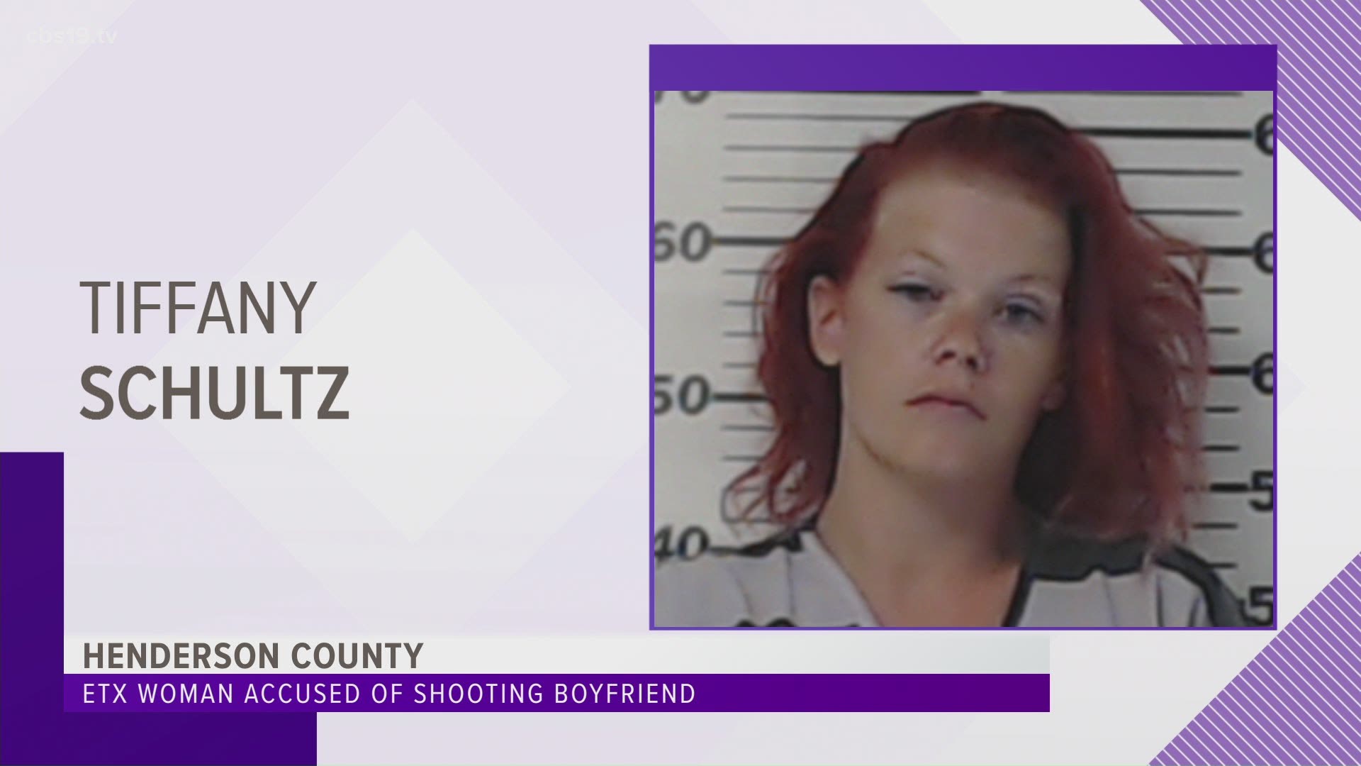 Tiffany Marie Schultz, 19, was booked into the Henderson County Jail.