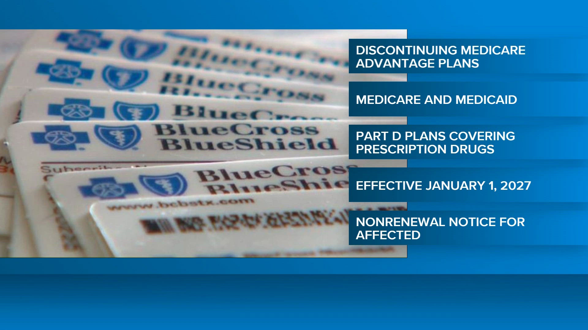 Blue Cross Blue Shield of Texas to end Medicare Advantage plans in 2027 ...