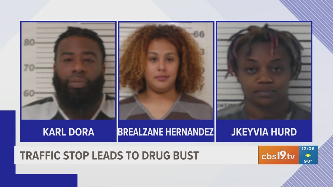 3 arrested after drugs, children found alone in East Texas home