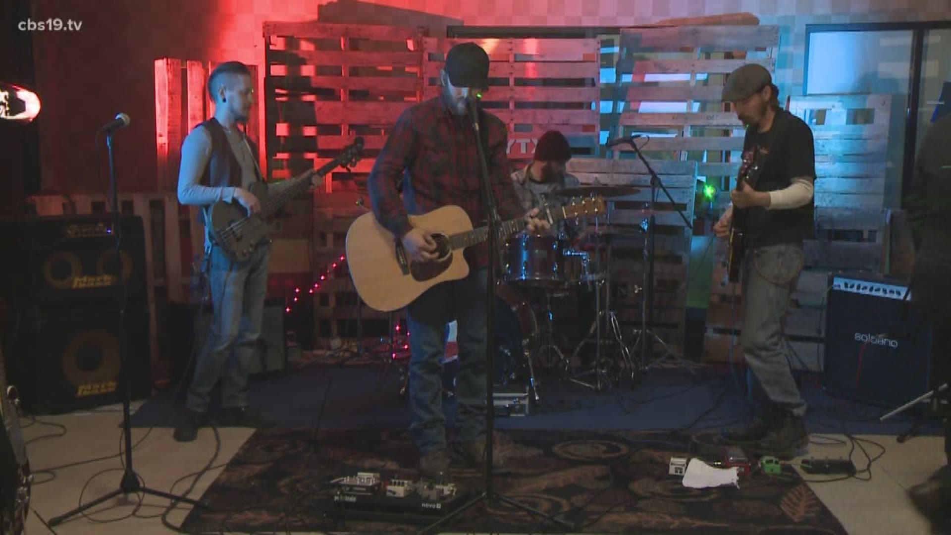 The Weathered Hearts take their talents to the CBS 19 stage!