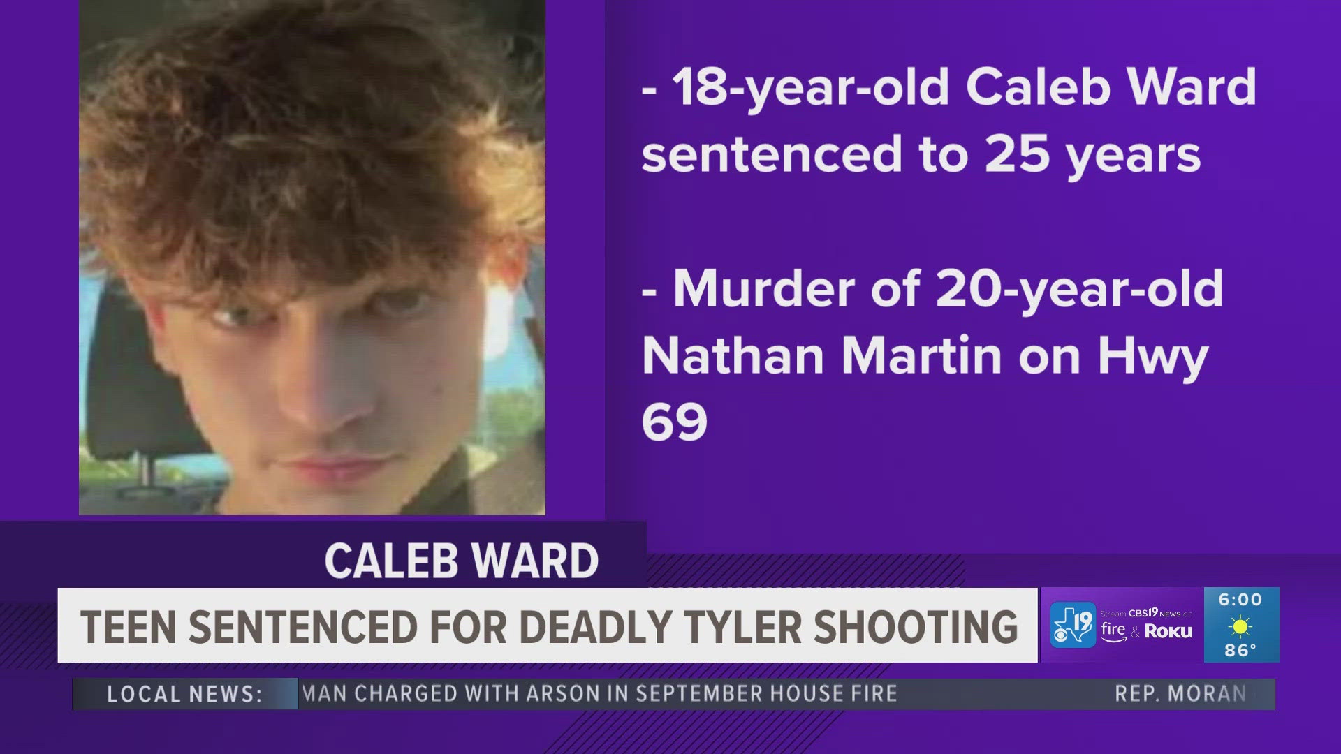 East Texas teen sentenced to 25 years for 2024 murder on US Highway 69 ...