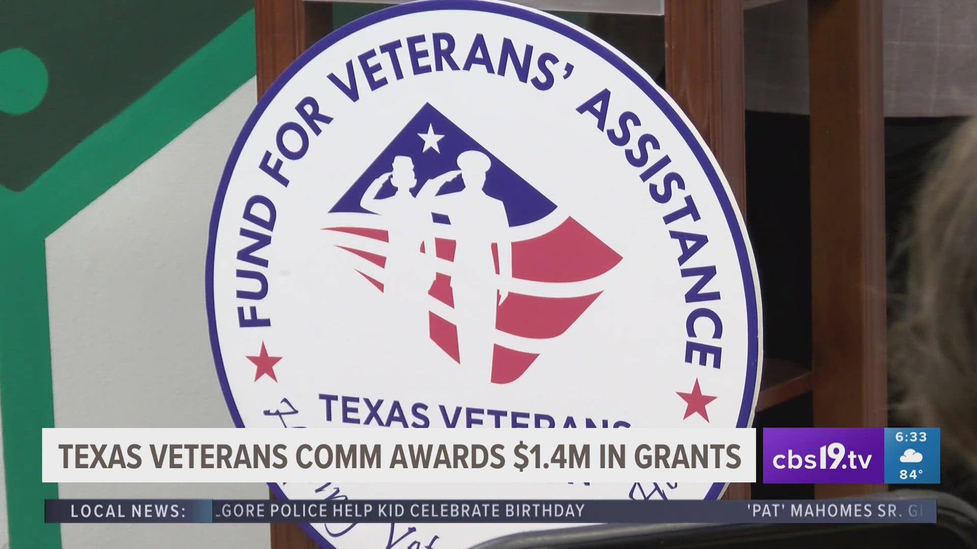 The Texas Veterans Commission’s Grants Across Texas presented the funding that will provide services to more than 690 veterans and their families across 38 counties.