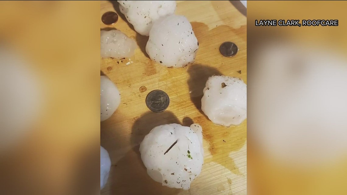 After massive hail storm, East Texas residents pick up pieces - Vimarsana News