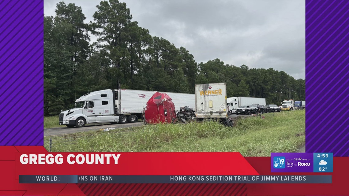 Multi-vehicle crash on I-20 stalling traffic from Longview westbound ...