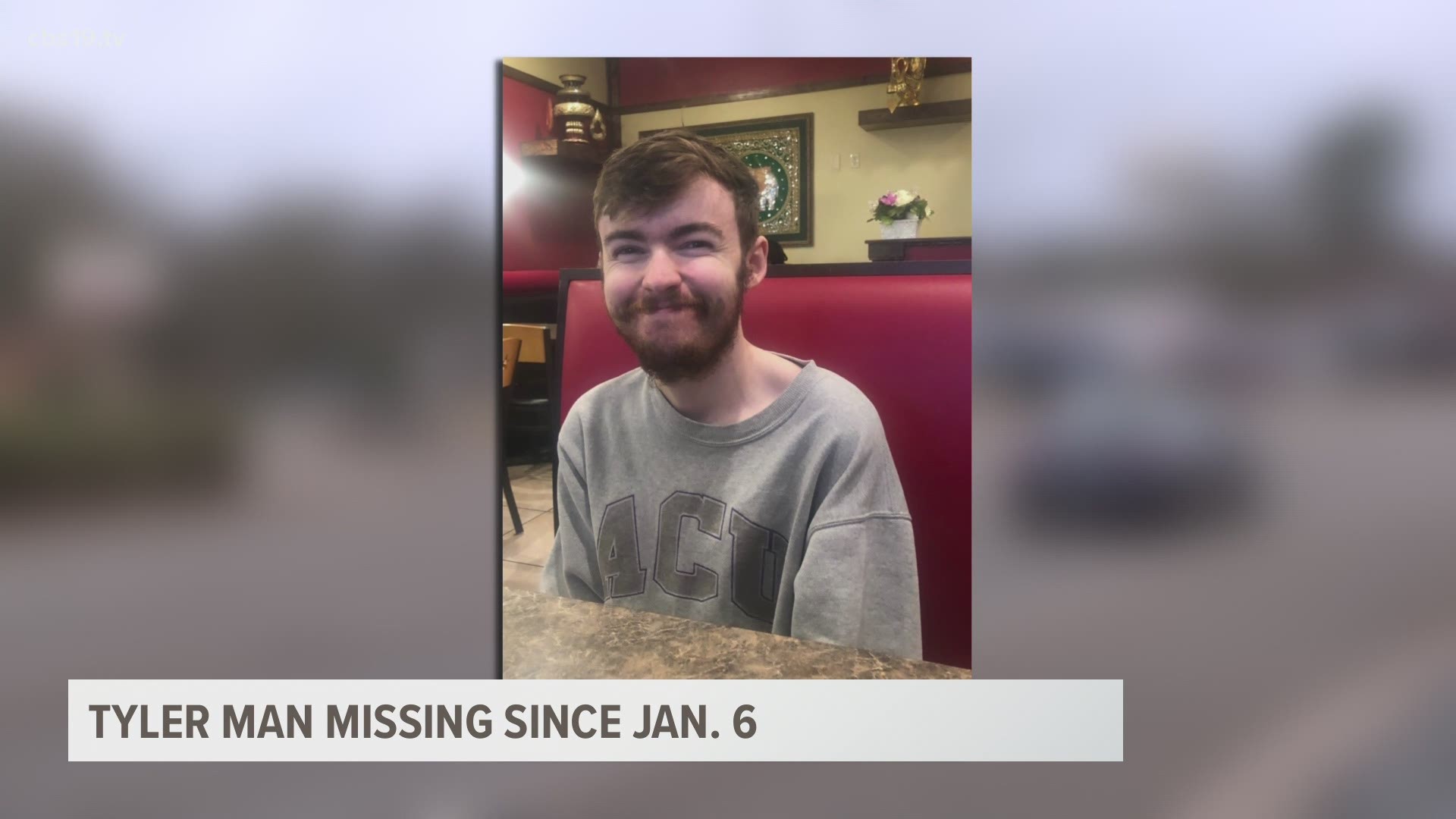 Corbin Stiefer was last seen on Jan. 6 in Tyler.