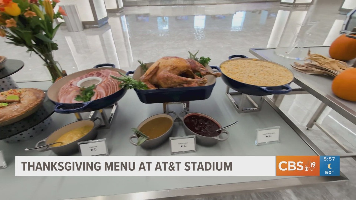 Dallas Cowboys reveal Thanksgiving meals available for game at AT&T Stadium