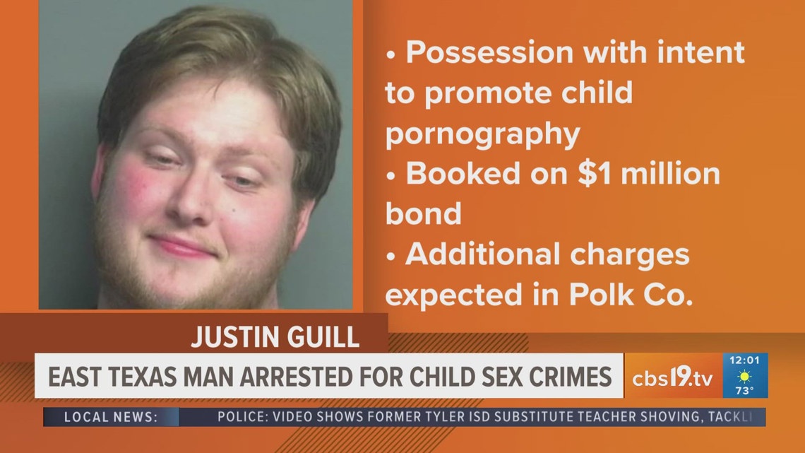 East Texas man arrested for child sex crimes; woman arrested for endangering children | cbs19.tv