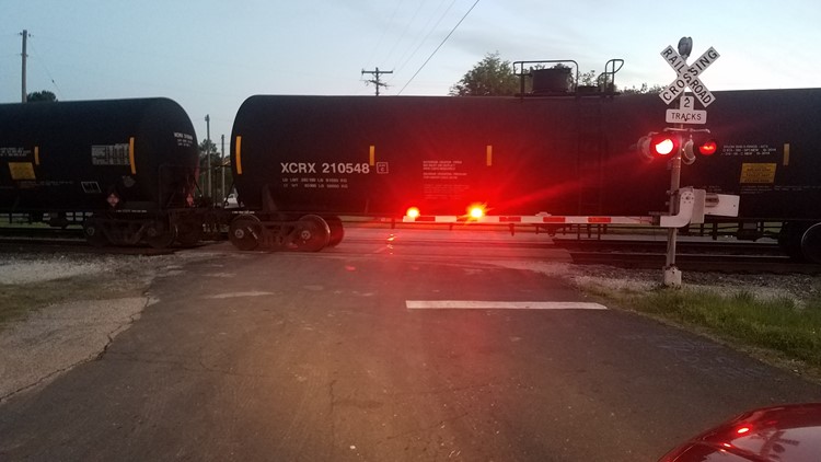 Parked trains consistently blocking railroad crossing in Gladewater