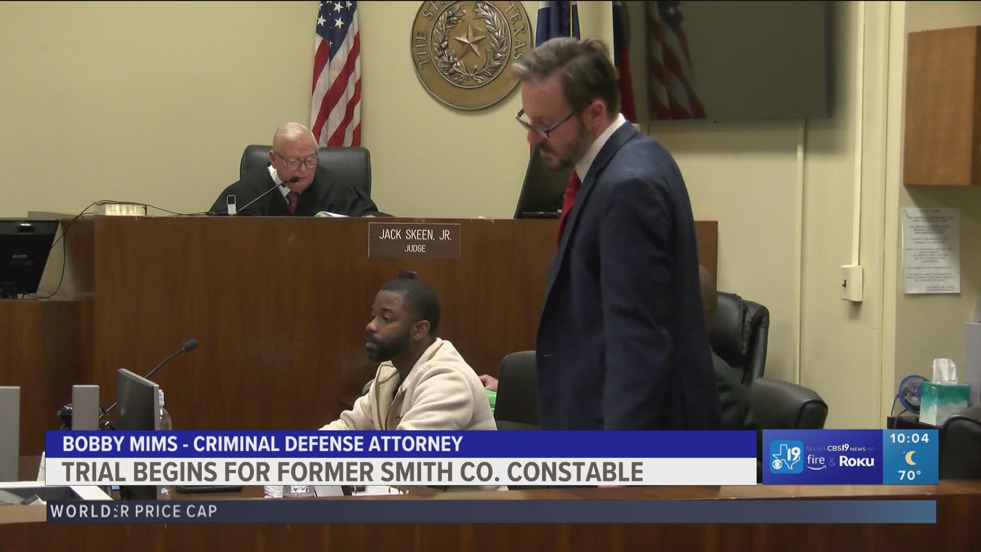 Trial begins for former Smith Co. Constable Curtis Traylor-Harris