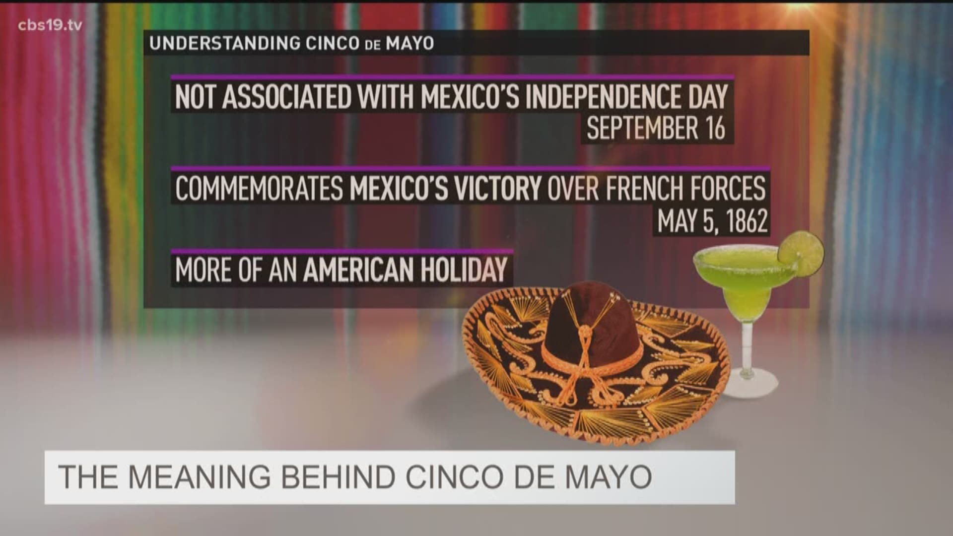 What is the true significance of Cinco De Mayo? CBS19's JJ Maldonado does the research.