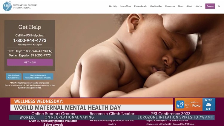 WELLNESS WEDNESDAY: Maternal mental health