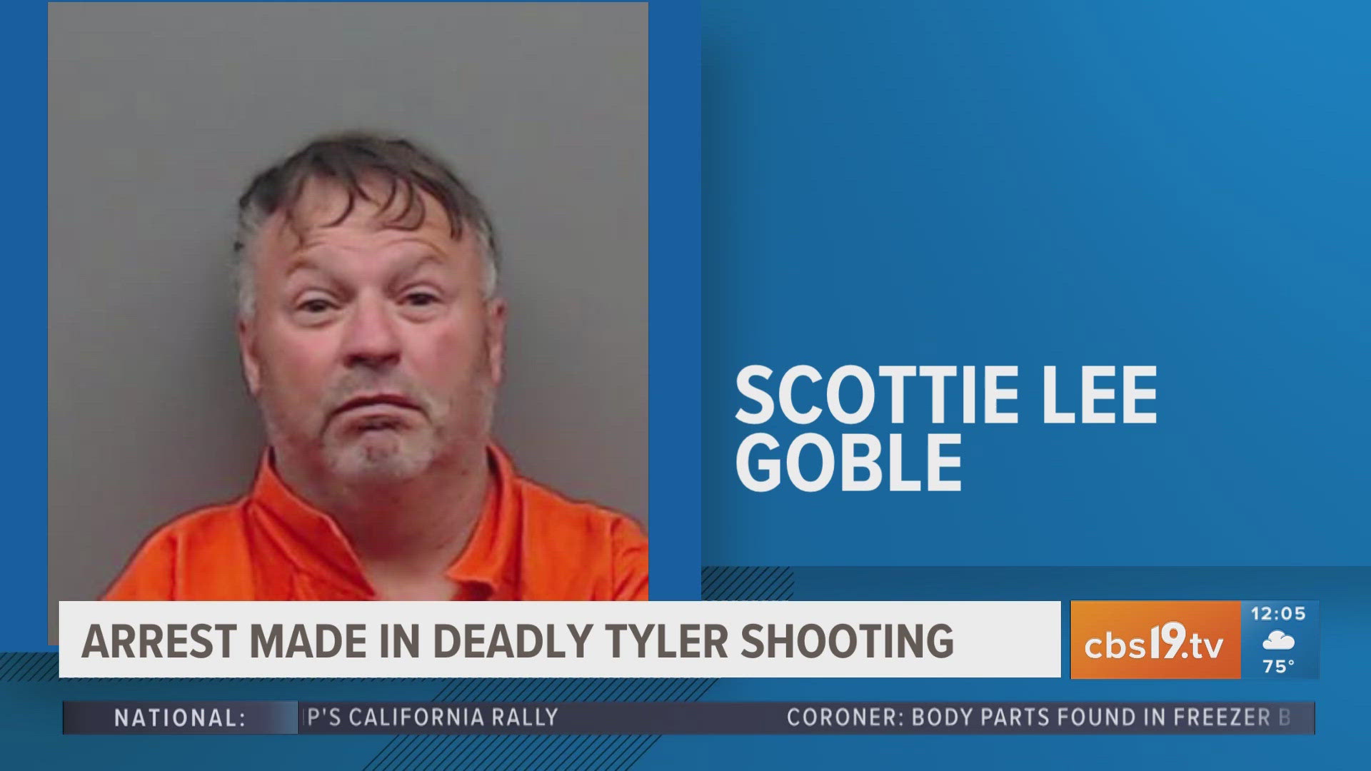 Witnesses told police Scottie Lee Goble, 54, of Frost, and Heriberto Ramirez, 38, of Tyler, got into a fight which resulted in Goble shooting Ramirez.