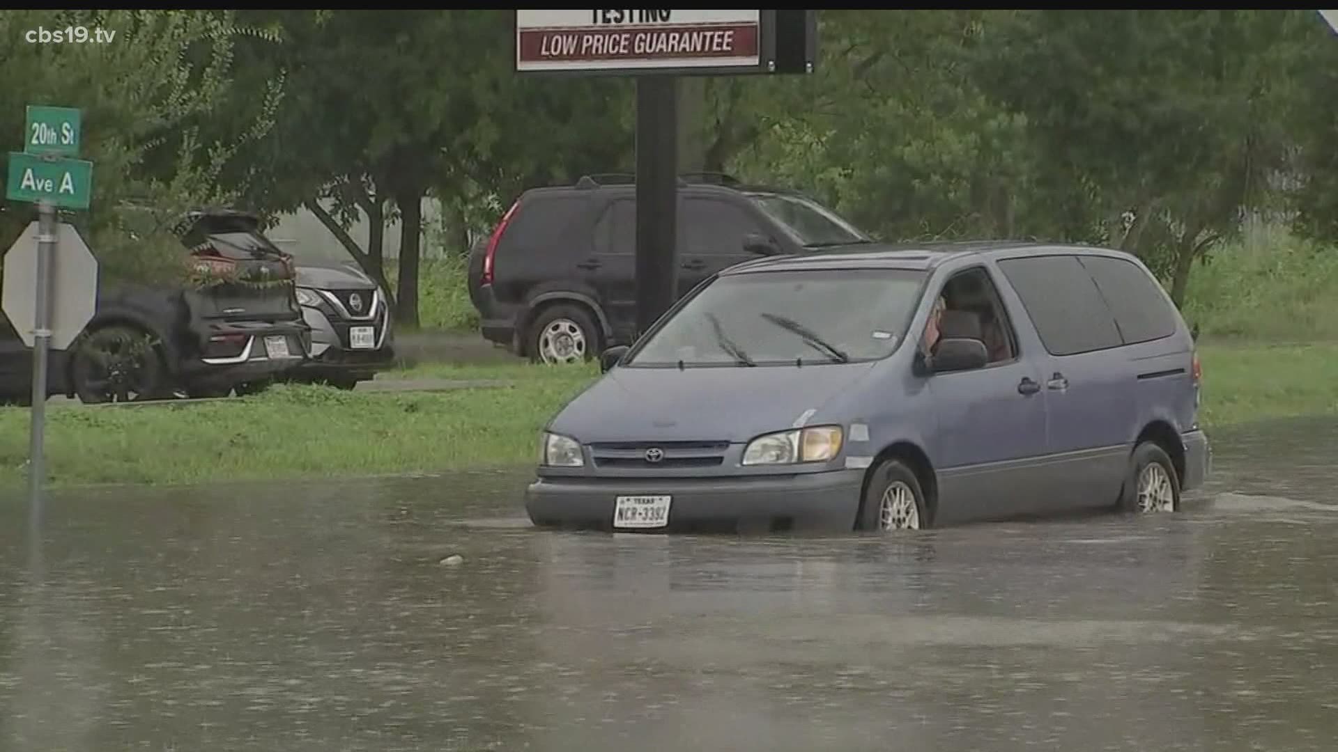 FEMA reports it only takes 6 inches of water to sweep your car away.