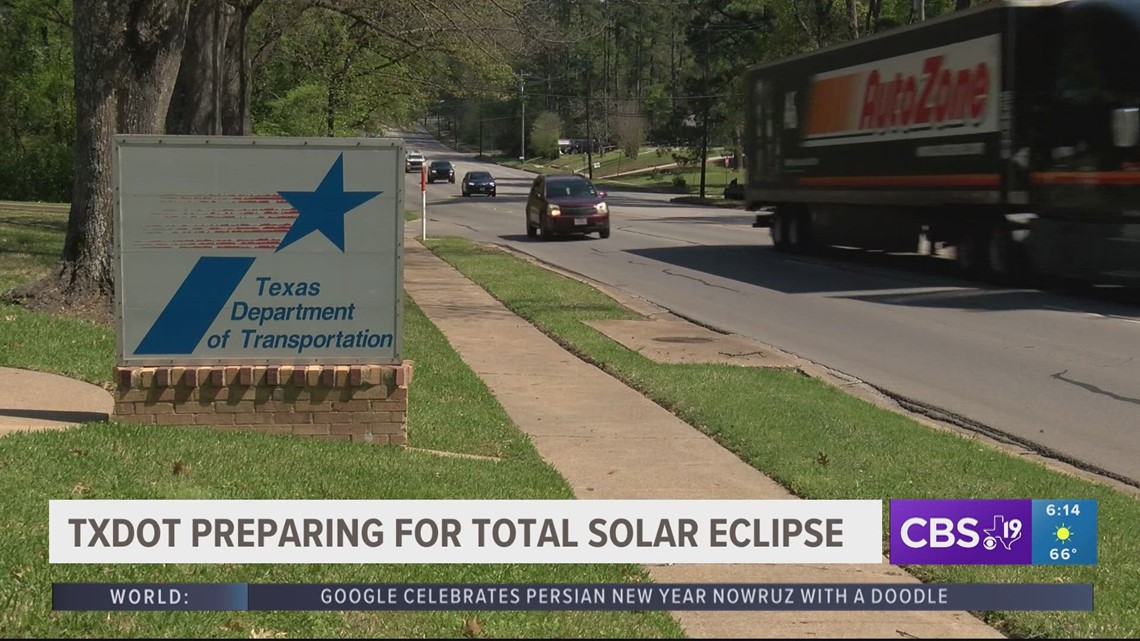 TxDOT says these East Texas roadways will possibly be affected by heavy traffic during solar eclipse - Vimarsana News