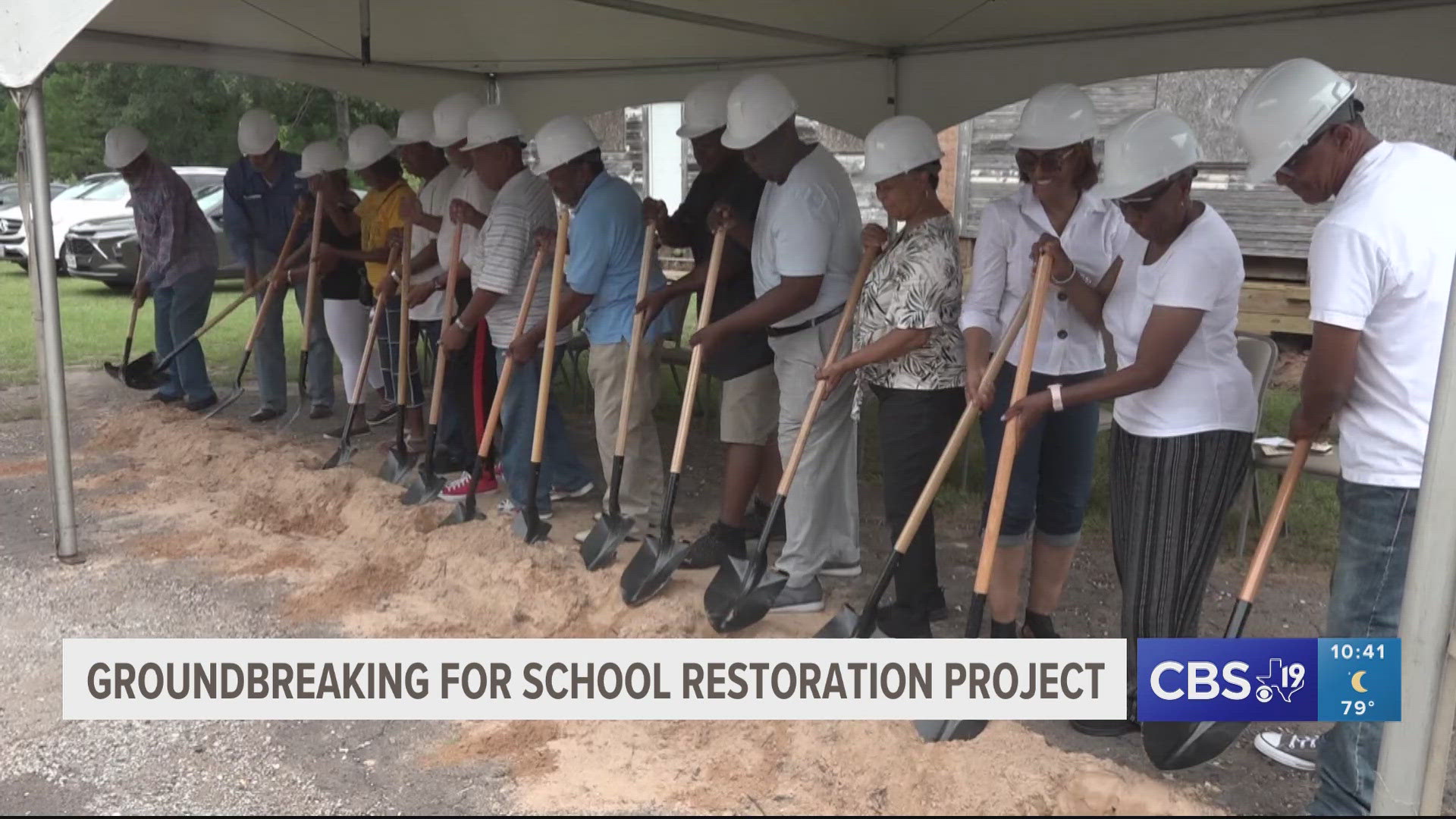 Alumni of all-Black school in rural Rusk County start first phase of restoration project