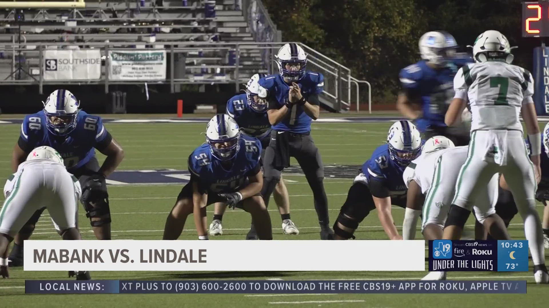 Catch Under the Lights Friday at 10PM on CBS19 and streaming on CBS19+.