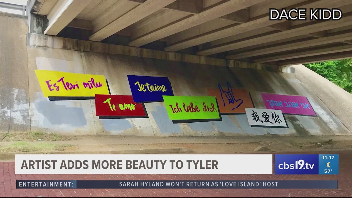 Artist beautifies Texas town with multiple murals across city - Vimarsana News