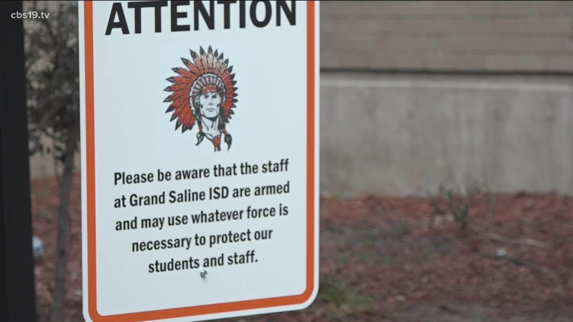 Grand Saline ISD to allow armed staff members