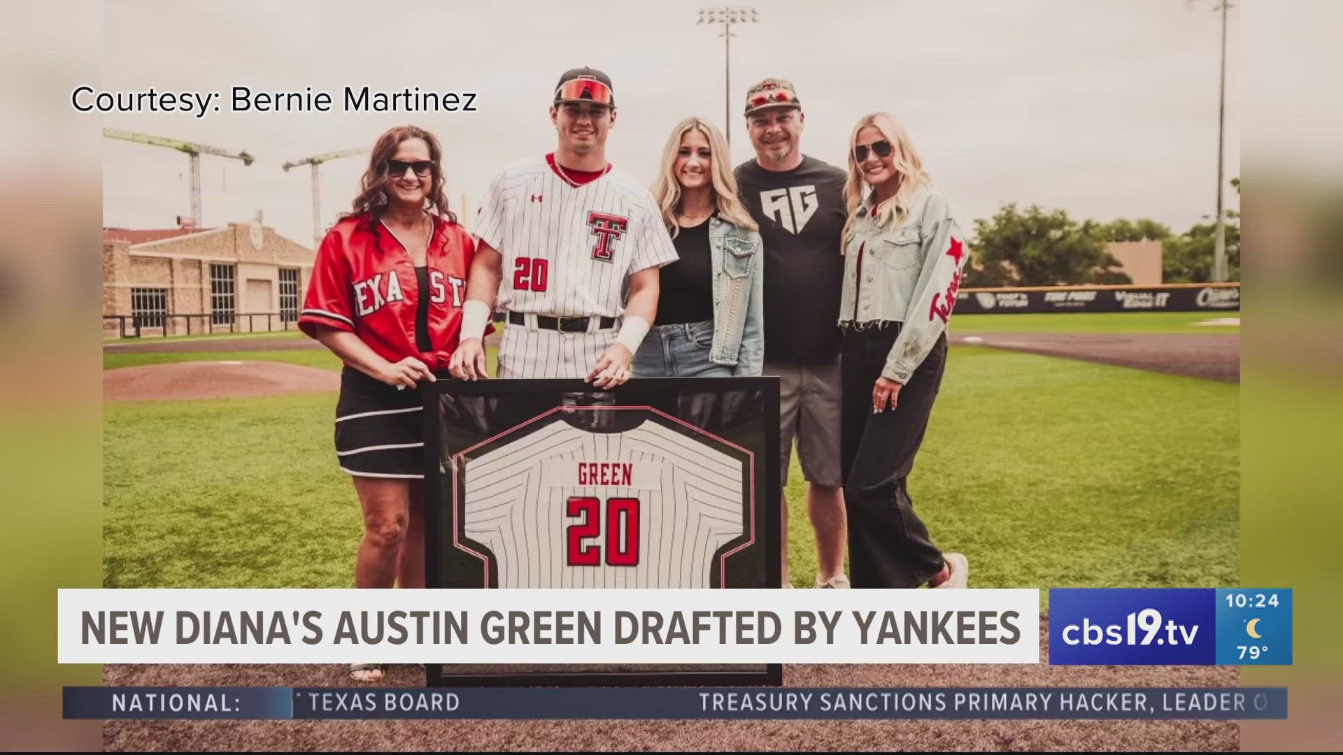 The Yankees selected him in the 14th round of the 2024 MLB draft after he hit over .320 in his senior season at Texas Tech.