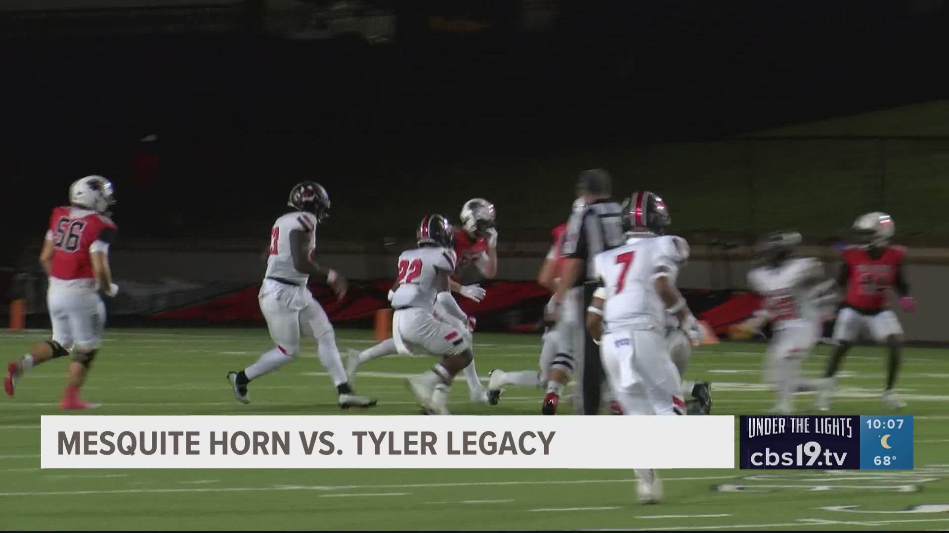 UNDER THE LIGHTS: Tyler Legacy inches by Mesquite Horn 10-7