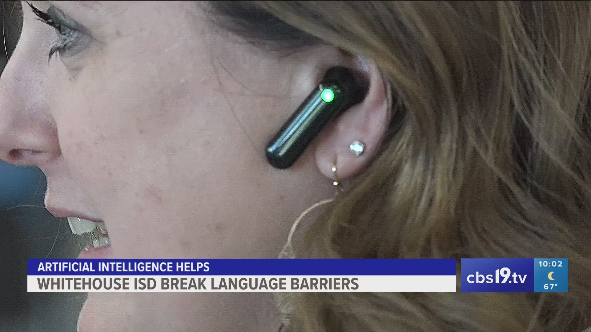 WISD recently purchased language translating earbuds through a local grant of $19,000. They hope to utilize it to help student's who don't speak English learn.