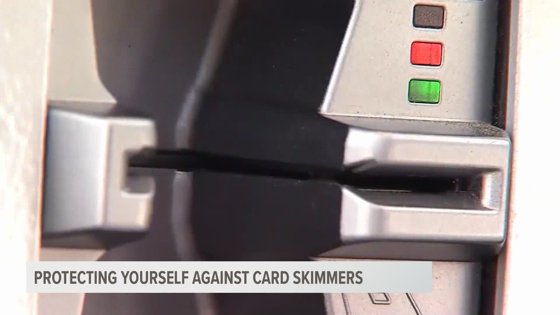 Protecting yourself against card skimmers