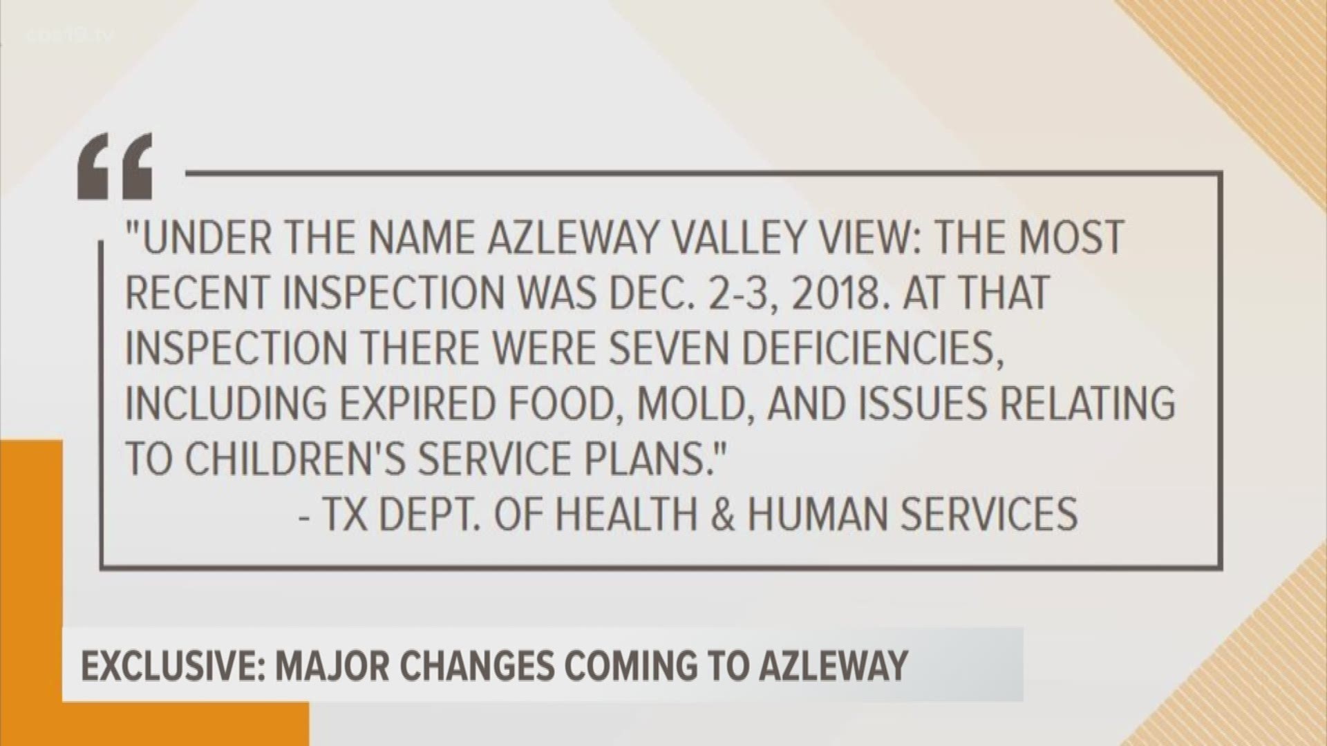 LaDryian Cole explains how major changes are coming to Azleway.