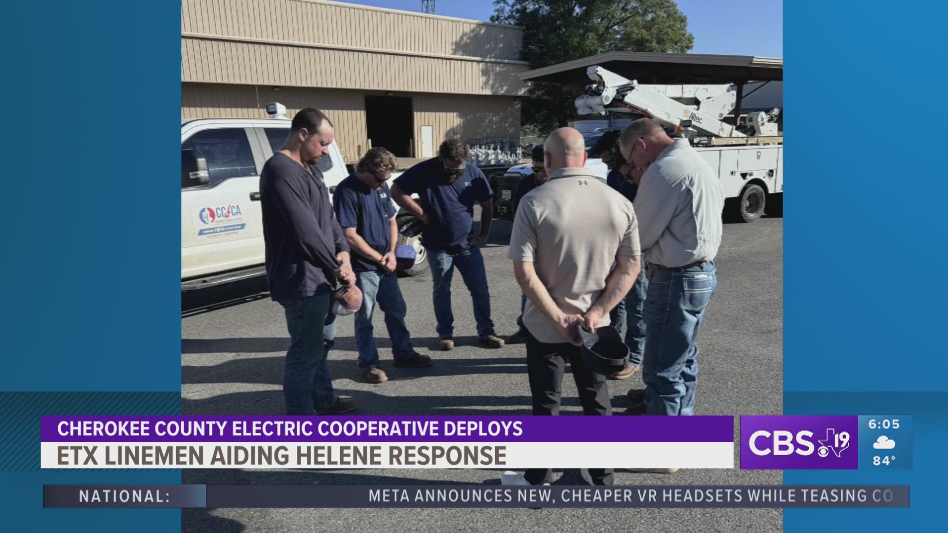 Cherokee County Electric Cooperative deploys linemen to aid Hurricane Helene response in Florida