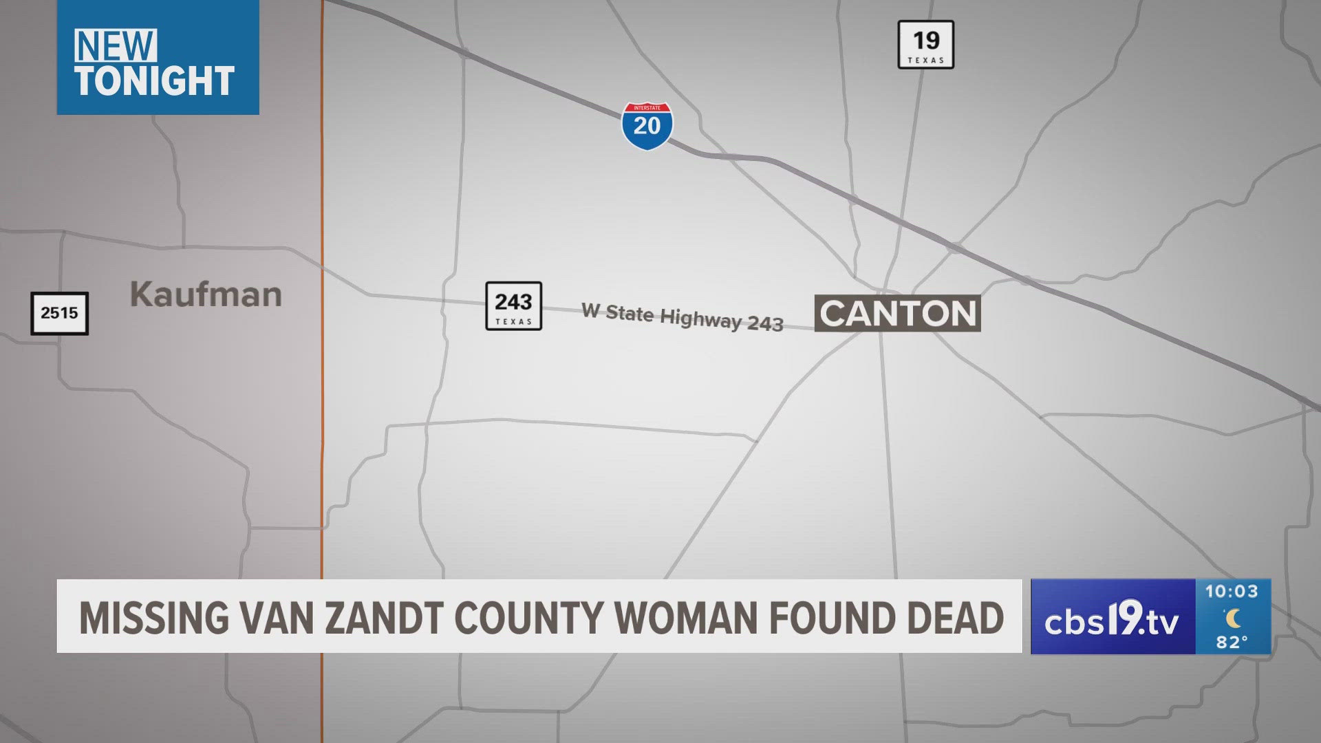 Lisa Adams was reported missing on Thursday, according to VZCSO. She was last seen in the Canton area on Sept. 12.