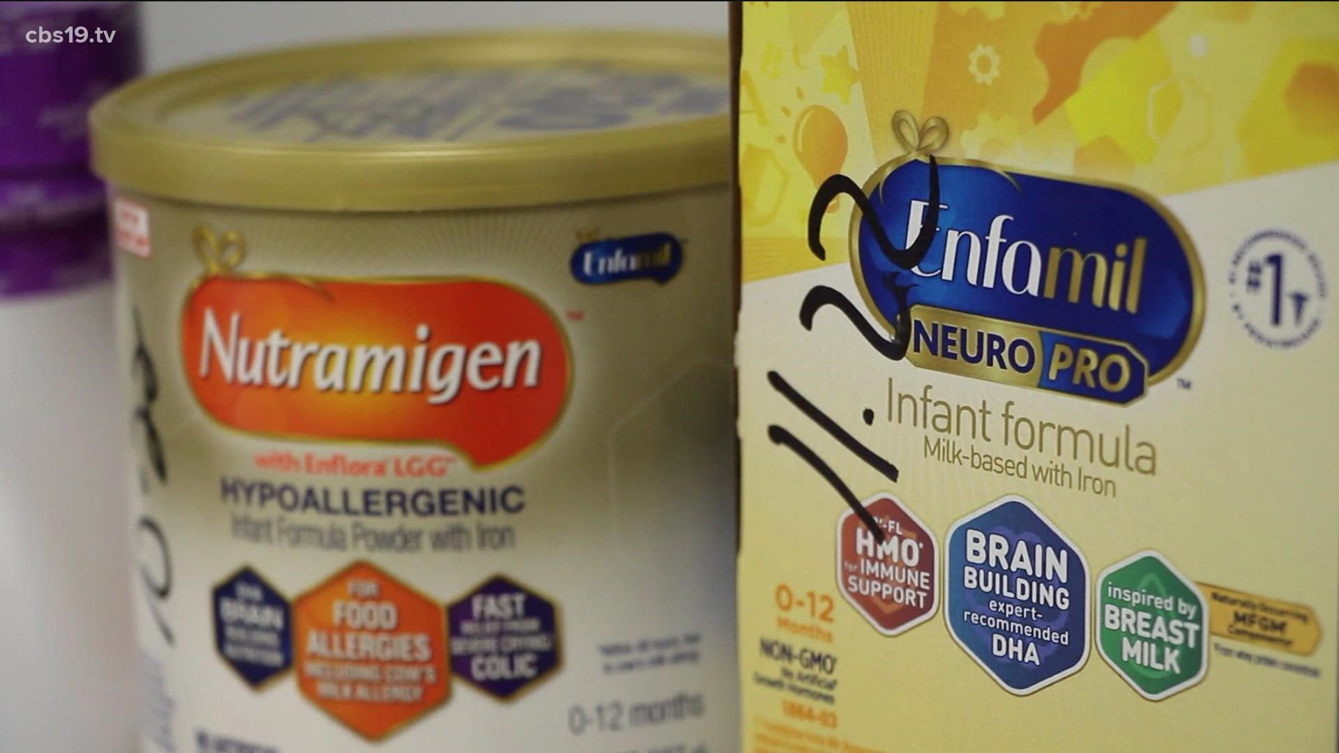 Parents are being warned about buying baby formula online cbs19
